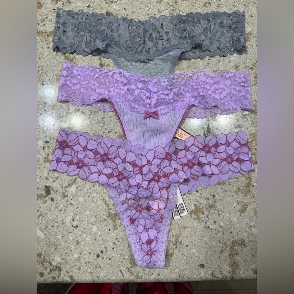 Victoria Secret Thong Underwear Panties - New with Tags